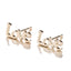 Simple Style Stainless Steel Letter Stud Earrings - Babygirl Angel Design