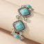 Ethnic Style Geometric Alloy Plating Women's Bangle