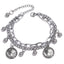 Korean Butterfly Heart Multi-layer Stainless Steel Bracelet