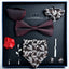 Business Stripe Polyester Men's Tie Gift Set - 8 Piece Collection for Weddings and Formal Occasions