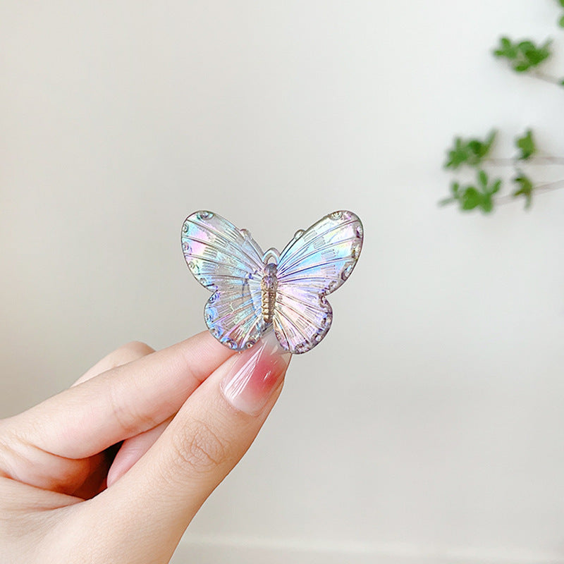 Cute Acrylic Butterfly Hair Clip for Women