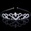 Women's Elegant Bridal Rhinestone & Pearl Crown Headband