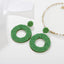 Ethnic Retro Color Miyuki Beads Color Matching Hollow Earrings