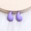 1 Pair Minimalist Water Droplet Acrylic Earrings