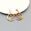 Fashion Cartoon Enamel Butterfly Bow Drop Earrings