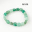 Simple Round Natural Stone Crystal Beaded Bracelet for Women