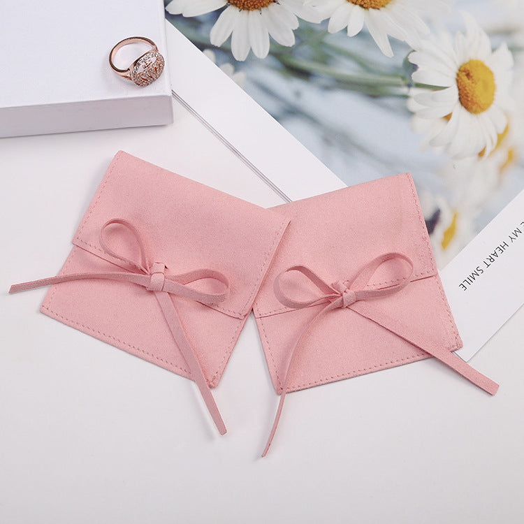 Simple Style Synthetic Fiber Jewelry Pouch