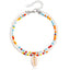 Bohemian Double Layer Colorful Beaded Shell Beach Anklet