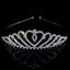 Women's Elegant Bridal Rhinestone & Pearl Crown Headband