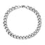 Hip-Hop Cuban Link Stainless Steel Men's Bracelet with Lobster Clasp - Multiple Widths Available