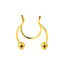 New Nasal Septum Nose Ring Fake Horseshoe Ring Antlers Nose Nail Piercing Jewelry
