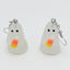 1 Pair Halloween Cartoon Character Glow-in-the-Dark Ghost Pumpkin Resin Drop Earrings