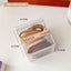 Simple Style Elastic Hair Tie Set - Versatile Seamless Rubber Bands