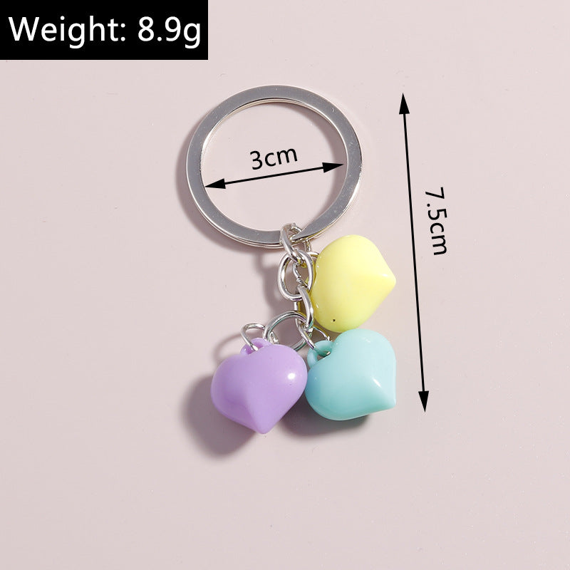 Cute Cherry Acrylic Keychain Accessory for Women