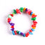 Fashion Irregular Natural Stone Beaded Bracelet with Colorful Crystal Chips