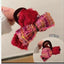 Y2K Preppy Style Sweet Bow Ribbon Hair Clip for Women