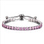 Fashion Geometric Zircon Tennis Adjustable Bracelet