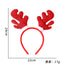 Christmas Reindeer Antler Headband Geometric Party Decorations