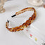 Candy Color Chain Headband Resin Hair Accessories for Women