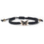 Butterfly Zircon Inlay Woven Bracelet Jewelry BR1260