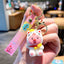 Cartoon Fruit Doll PVC Keychain Accessory