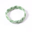 Women's Streetwear Solid Color Silicone Braided Wristband Bracelet