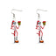 1 Pair Grinch Cartoon Character Acrylic Drop Earrings for Christmas Holiday