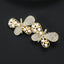 Women's Butterfly Pearl Rhinestone Hair Clip