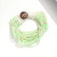 Bohemian Geometric Glass & Crochet Bead Woven Bracelet Set for Women