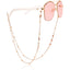 Fashion Colorful Flower Eyeglasses and Mask Chain for Women