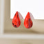 1 Pair Minimalist Water Droplet Acrylic Earrings