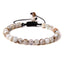 Ethnic Natural Stone Agate Beaded Adjustable Yoga Bracelet