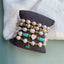 Fashion Geometric Freshwater Pearl Love Bracelet - Simple & Versatile Light Luxury Design