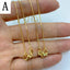 Solid Color 18k Gold Plated Copper Necklace Chain DIY Jewelry Accessories