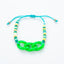 Colorful Adjustable Acrylic Rope Knitting Unisex Bracelet for Kids and Adults