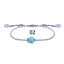 Bohemian Multi-Color Turtle Bracelet and Anklet Set