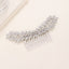 Women's Baroque Leaf Rhinestone Hair Comb for Bridal and Photography