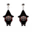 Halloween Acrylic Spider Ghost Pumpkin Cat Earrings