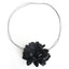 Elegant Floral Camellia Statement Choker Necklace for Women