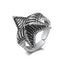 Retro Geometric Alloy Plated Unisex Punk Knuckle Ring