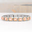 Stainless Steel Rhinestone Beads Modular Bracelet