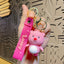 Cartoon Fruit Doll PVC Keychain Accessory