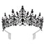 Women's Elegant Rhinestone Alloy Crown Bridal Headgear for Weddings and Parties