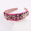 Baroque Colorful Rhinestone Headband for Women - Party and Travel Accessory