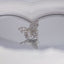 Simple Classic Bow Knot Zircon Butterfly Ear Cuffs - No Piercing Required