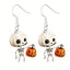 1 Pair Halloween Cartoon Character Acrylic Drop Earrings