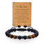 Tiger Eye Beaded Men's Bracelet - Woven Design Gift for Him