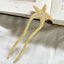 Women's Chinoiserie Star Acetate U-Shaped Hairpin