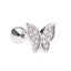 Classic Temperament Butterfly Gold Non-fading Piercing Earring