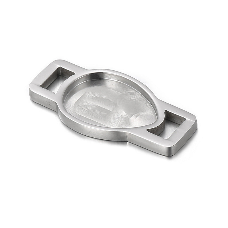 Geometric Stainless Steel Jewelry Oval Water Drop Pendant DIY Accessories